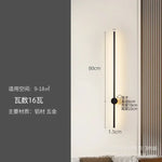 LED Strip Wall Lamp for Creative Staircase Aisle Background Wall Lighting