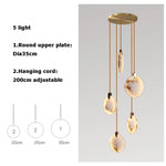 LED Marble Gold Chandelier for Living Room, 2025 Trend Lustre Lighting