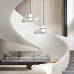 Double Balls Glass Chandelier Pendant Light for Kitchen Dining Room