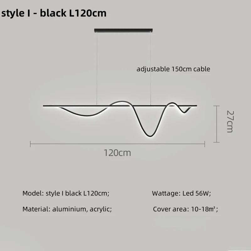 Afralia™ Minimalistic LED Pendant Light for Modern Dining Room Elegance