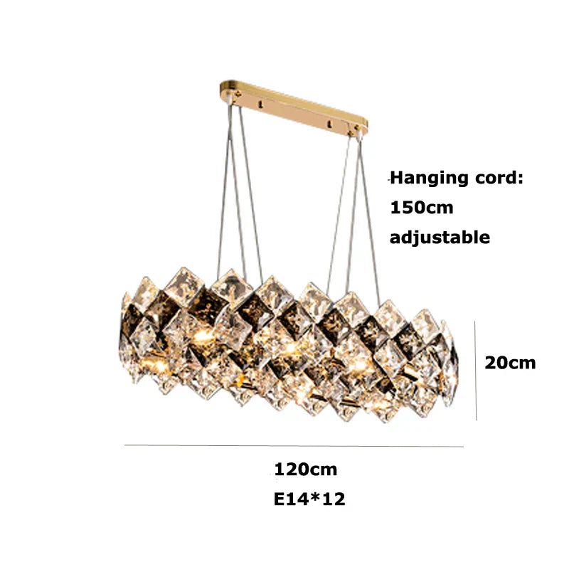 Luxury Crystal Chandelier Lighting for Dinning Room