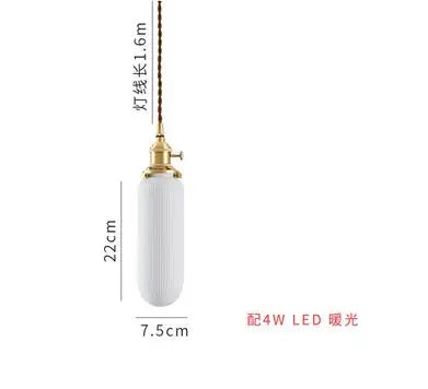 Green Glass Pendant Light for Bedroom, Dining, and Living Room