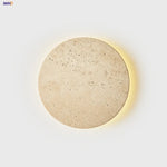 Nordic LED Wall Sconce Yellow Travertine Creative Stair Light Fixture Lampara