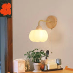 Wood Canopy LED Wall Light with Pull Chain Switch for Bar, Bedroom & Restaurant