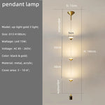 Nordic Marble Floor Lamp Adjustable Metal LED Light