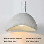 Wabi Sabi E27 LED Pendant Light - Nordic Minimalism Loft Hang Lamp