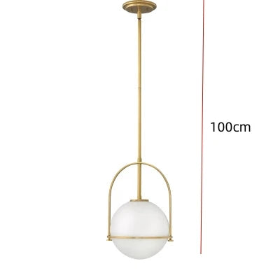 Glass Ball Suspension Ceiling Light for Living Room