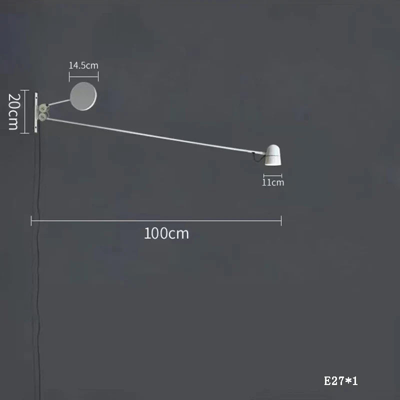 Modern Dimmable LED Wall Light for Living Room and Bedroom