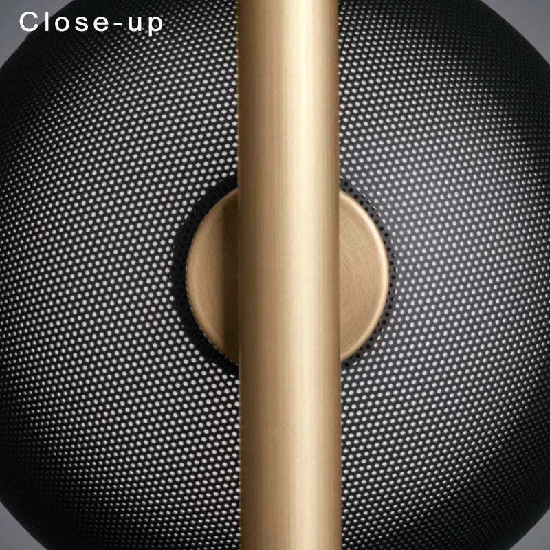 Black LED Floor Lamp - Modern Stylish Nordic Design for Home and Living Room