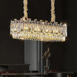 Luxury Crystal Chandelier Modern Simple Dining Room Bedroom Light
