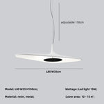 Nordic LED Pendant Lights: Modern Resin Droplight for Home Decor and Dining Room