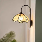 Modern Creamy E27 Wall Sconce LED Lamp Petals Luminarias for Indoor Lighting