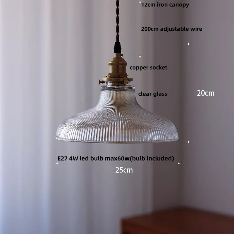 Glass LED Pendant Light Chandelier for Modern Home Decor