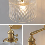 Green Glass LED Wall Lamps - Modern Home Decor Applique Murale