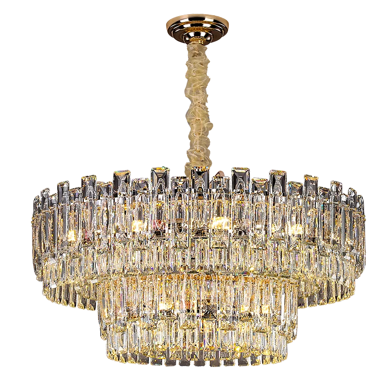 Luxury Crystal Chandelier Modern Simple Dining Room Bedroom Light