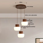 Hemp Rope LED Pendant Light - Nordic Glass Hanging Lamp for Home Decor