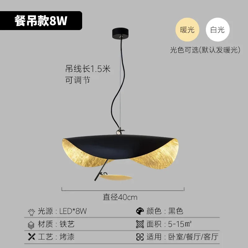 Nordic Minimalist Chandelier Pendant Light for Living Room Bar Bedroom