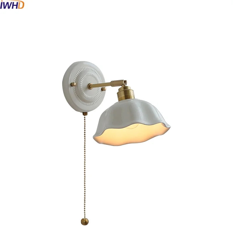 Modern Ceramic LED Wall Lamp for Home Decor