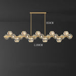 Nordic Dining Room Pendant Lamp Ceiling Chandelier for Indoor Living Room Lighting