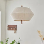 Wabi Sabi Cotton Thread Pendant Chandelier LED Ceiling Light