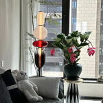 Glass Floor Lamp LED Table Light - Italian Design High Quality