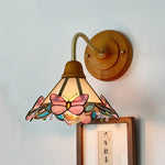Afralia™ White Ceramic LED Wall Lamp | Japanese Vintage Copper Design