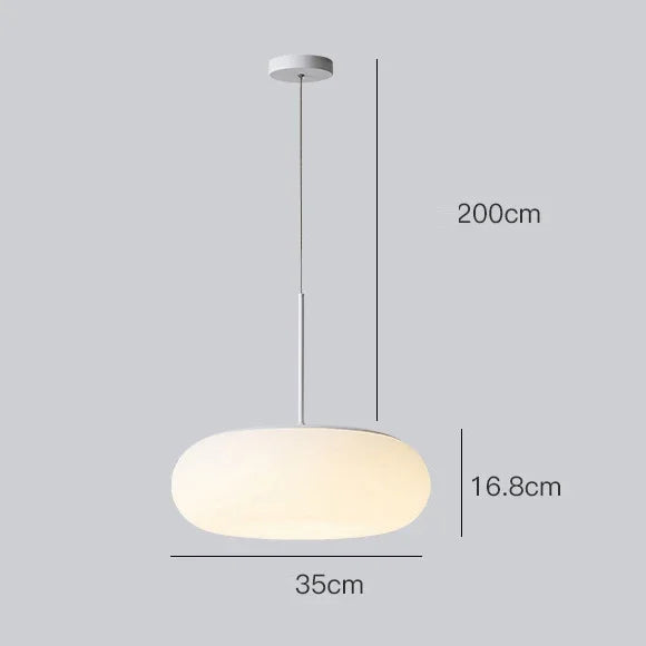Big Ball Pendant Lamp for Living Room - Nordic Designer Ceiling Light