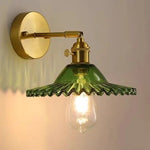 Nordic LED Wall Sconce Pull Chain Switch Stair Light Glass Lamparas