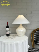 Shell Desk Lights LED Modern Light Fixtures for Living Room Bedroom Study