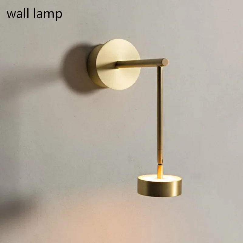 Modern Clear Glass Globe LED Pendant Light - Micky Copper Hanging Lamp