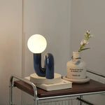 Resin Table Lamp: Modern Design for Bedroom & Living Room