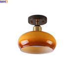LED Ceiling Lamp Japanese Style Glass Modern Living Room Lighting