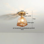LED Glass Ceiling Lamp Modern Indoor Lighting Fixture