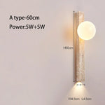 Travertine Wall Lamp Sconce Light for Home Decor & Ambiance