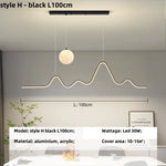 Afralia™ Minimalistic LED Pendant Light for Modern Dining Room Elegance