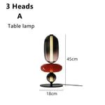 Glass Floor Lamp LED Table Light - Italian Design High Quality