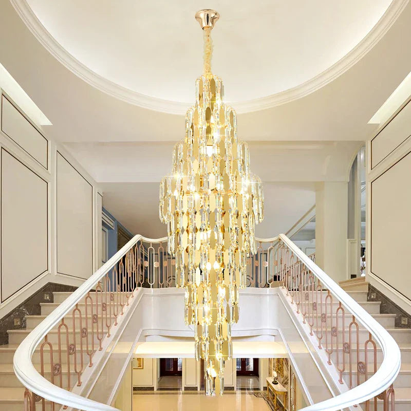 Crystal Chandelier for Modern European Style Living Rooms