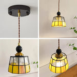 Tiffany Glass LED Pendant Lights for Modern Nordic Home Decor