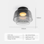 Glass Ceiling Chandelier - Luxury Nordic LED Ceiling Lamp