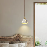 Wabi Sabi LED Pendant Lights Fixture Terrazzo Hanging Lamp Lighting