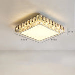 Modern Crystal LED Ceiling Chandelier for Living Room and Bedroom