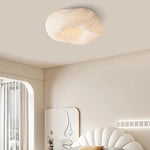 Silk Ceiling Lamp Dimmable Downlight for Bedroom Living Room