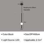 Nordic Simple LED Pendant Lamp | Living Room Bedroom Kitchen Restaurant Decor
