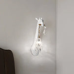 Giraffe Resin Wall Lamp Sconce Light for Bedside & Living Room Decor