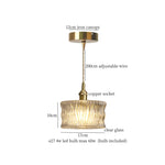 Afralia™ Minimalist Nordic Glass LED Pendant Lamp for Home and Kitchen