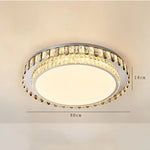 Modern Crystal LED Ceiling Chandelier for Living Room and Bedroom