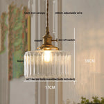 Afralia™ Modern Walnut Wood LED Pendant Lights with Glass Flower Shade