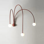 Glass Ball Modern Wall Lamp for Living Room & Bedroom