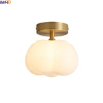 Cotton Shape LED Ceiling Lamp - Cream. Nordic Style, Hallway Balcony Porch Light.