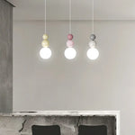 Macaroon LED Pendant Light for Bedroom Living Room Decor